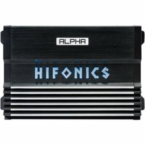 Hifonics - ALPHA 800W Class D Bridgeable Multichannel Amplifier with Variable Crossovers - Black