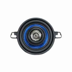 Hifonics - Alpha 3-1/2" 2-Way Car Speakers with Woven Glass Fiber Composite Cones (Pair) - Blue/Black