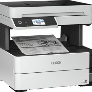 Epson - EcoTank ET-M3170 Wireless Monochrome All-in-One Supertank Printer - White