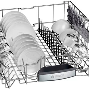 Bosch - 800 Series 24" Top Control Built-In Stainless Steel Tub Dishwasher with 3rd Rack and CrystalDry, 40 dBa - Stainless Steel