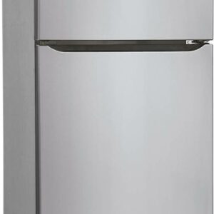 LG - 20.2 Cu. Ft. Top-Freezer Refrigerator - Stainless Steel