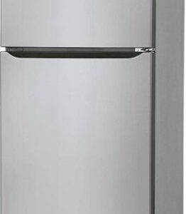 LG - 20.2 Cu. Ft. Top-Freezer Refrigerator - Stainless Steel