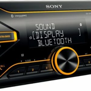 Sony - Built-in Bluetooth - In-Dash Digital Media Receiver - Black