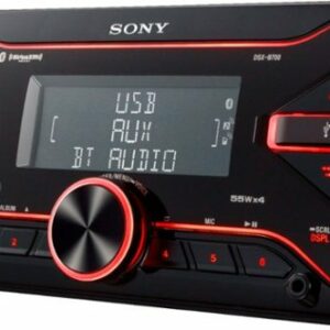 Sony - Built-in Bluetooth - In-Dash Digital Media Receiver - Black