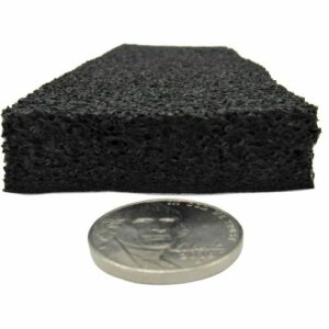 HushMat - Wave Breaker 2 Pads 8"x7" Self-Adhesive Foam Breaks Up Back Wave In All Speakers - Black