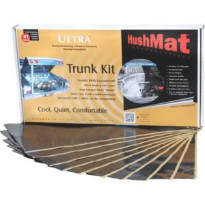 HushMat - Trunk Sound-Damping Kit, 19 Sq. Ft. - Stealth Black Foil