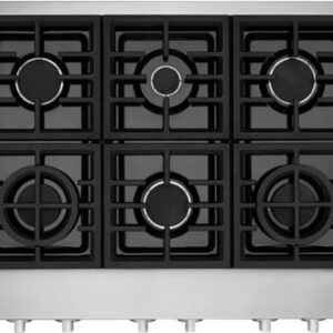 KitchenAid - Commercial-Style 36" Built-In Gas Cooktop - Stainless Steel