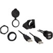 Metra - 3' USB Type A-to-USB Type A Cable - Black