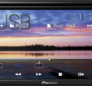 Pioneer - 6.8" Bluetooth® Digital Media (DM) Receiver - Black