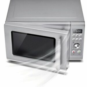 Breville - the Compact Wave Soft Close 0.9 Cu. Ft. Microwave - Brushed Stainless Steel