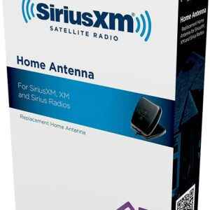 SiriusXM - Home Antenna for SiriusXM, XM and Sirius Satellite Radios - Black