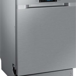 Samsung - Front Control Built-In Dishwasher with Stainless Steel Tub, Integrated Digital Touch Controls, 52dBA - Stainless Steel