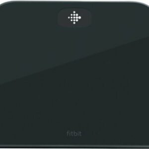 Fitbit - Aria Digital Bathroom Scale - Black