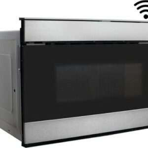 Sharp - 1.2 Cu. Ft. Microwave Drawer Works with Alexa and Easy Wave Open - Stainless Steel