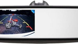 iBEAM - 4.5" Replacement Rearview Mirror Monitor - Black