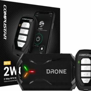 Compustar - 2-Way Upgrade Kit for Remote Start System with LTE Module - Black