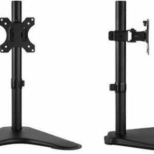 Mount-It! - Single Monitor Desk Stand - Black