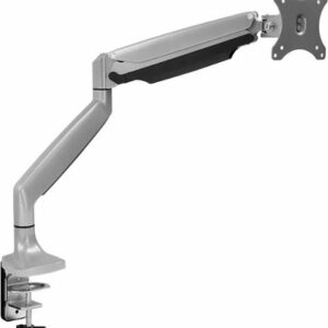 Mount-It! - Single Monitor Arm Desk Mount - Silver