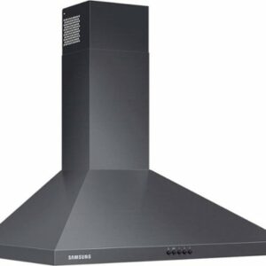 Samsung - 30" Convertible Range Hood - Black Stainless Steel