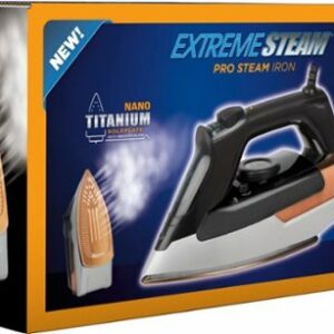 Conair - ExtremeSteam Steam Iron - White/Silver/Black