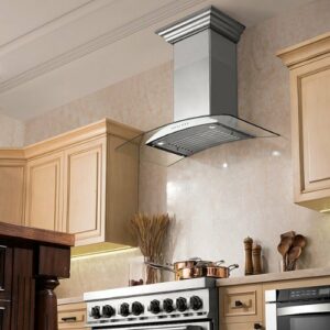 ZLINE - 36" Externally Vented Range Hood - Brushed Stainless Steel