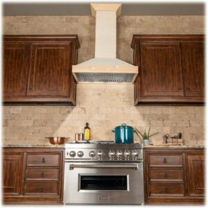 ZLINE - Designer Wood 48" Externally Vented Range Hood - Multicolor