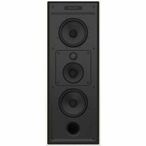 Bowers & Wilkins - CI700 Series In Wall 3-way Speaker w/4" midrange, dual 6" bass drivers, includes retrofit back box (each) - White