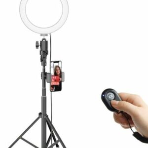 Bower - Selfie Ring Light Studio - Black