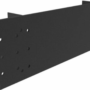 Metra - Amplifier Mounting Bracket for Harley-Davidson 1998-2013 Motorcycles (Pair) - Black