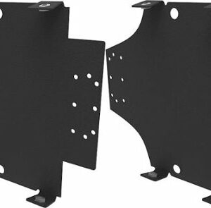 Metra - Amplifier Mounting Bracket for Select Harley-Davidson Road Glide Motorcycles (Pair) - Black