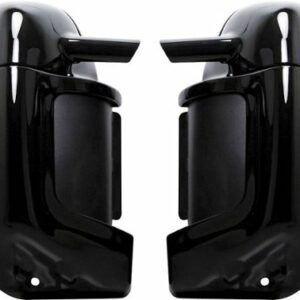 Metra - Lower Fairing Speaker Assembly for Harley-Davidson 1983-2013 Motorcycles - Black