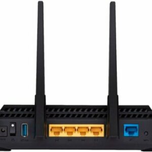 ASUS - AX3000 Dual-Band WiFi 6 Wireless Router with Life time internet Security - Black