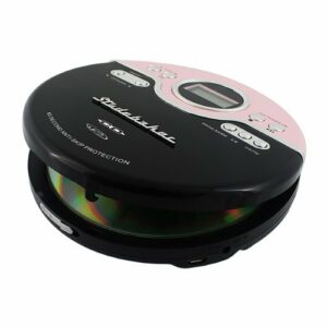 Studebaker - Portable CD Player with FM Radio - Pink/Black