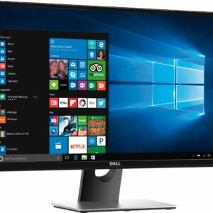 Dell - Geek Squad Certified Refurbished 27" IPS LED FHD FreeSync Monitor - Piano Black