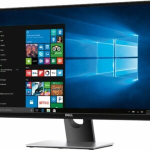 Dell - Geek Squad Certified Refurbished 27" IPS LED FHD FreeSync Monitor - Piano Black