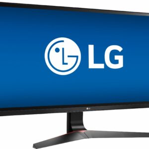 LG - Geek Squad Certified Refurbished 34" IPS LCD UltraWide FHD FreeSync Monitor - Black