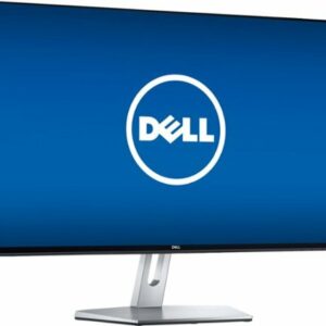 Dell - Geek Squad Certified Refurbished 27" IPS LED FHD Monitor - Black/Silver