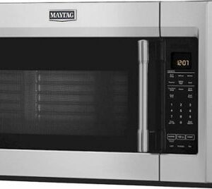 Maytag - 1.9 Cu. Ft. Over-the-Range Microwave with Sensor Cooking and Dual Crisp - Stainless Steel