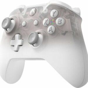 Microsoft - Geek Squad Certified Refurbished Phantom White Special Edition Wireless Controller for Xbox One and Windows 10 - Phantom White