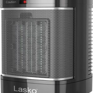 Lasko - Simple Touch Portable Ceramic Tabletop Electric Space Heater - Black