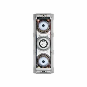 KEF - Ci R Series Dual 6-1/2" Passive 3-Way In-Wall Speaker (Each) - White