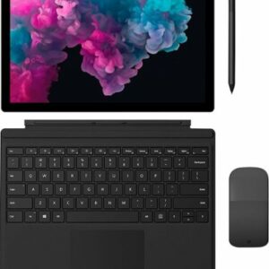 Microsoft - Geek Squad Certified Refurbished Surface Pro 6 - 12.3" Touch-Screen - Intel Core i5 - 8GB - 256GB SSD (Latest Model) - Black