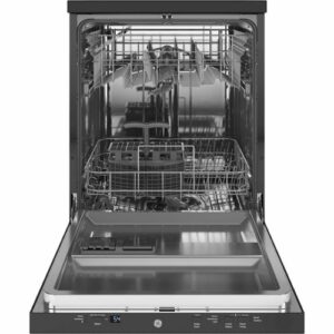 GE - 24" Portable Dishwasher - Black