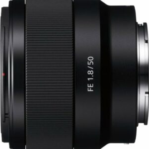 Sony - FE 50mm f/1.8 Standard Prime Lens for E-mount Cameras - Black