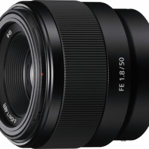 Sony - FE 50mm f/1.8 Standard Prime Lens for E-mount Cameras - Black