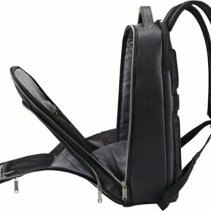 Samsonite - Classic Leather Backpack for 15.6" Laptop - Black