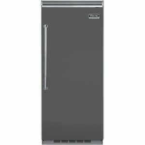 Viking - Professional 5 Series Quiet Cool 22.8 Cu. Ft. Built-In Refrigerator - Damascus Gray