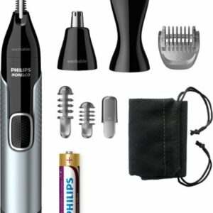 Philips Norelco - Nose Trimmer - Black/Silver