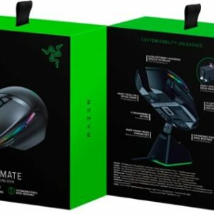 Razer - Basilisk Ultimate Wireless Optical  with HyperSpeed Technology and Charging Dock Gaming Mouse - Black