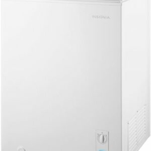 Insignia™ - 5.0 Cu. Ft. Garage Ready-Chest Freezer - White